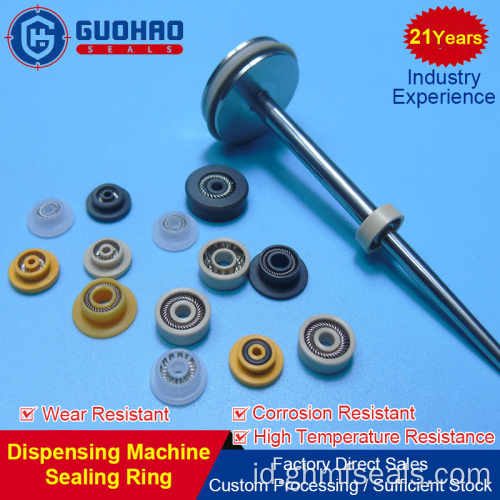 Segel colokan rotary overflow nozzle katup bermotor